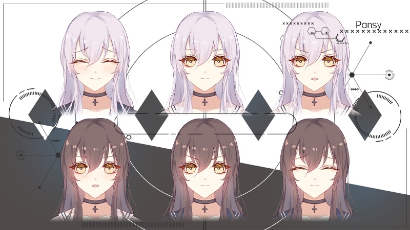 立ち絵素材「女性0607」