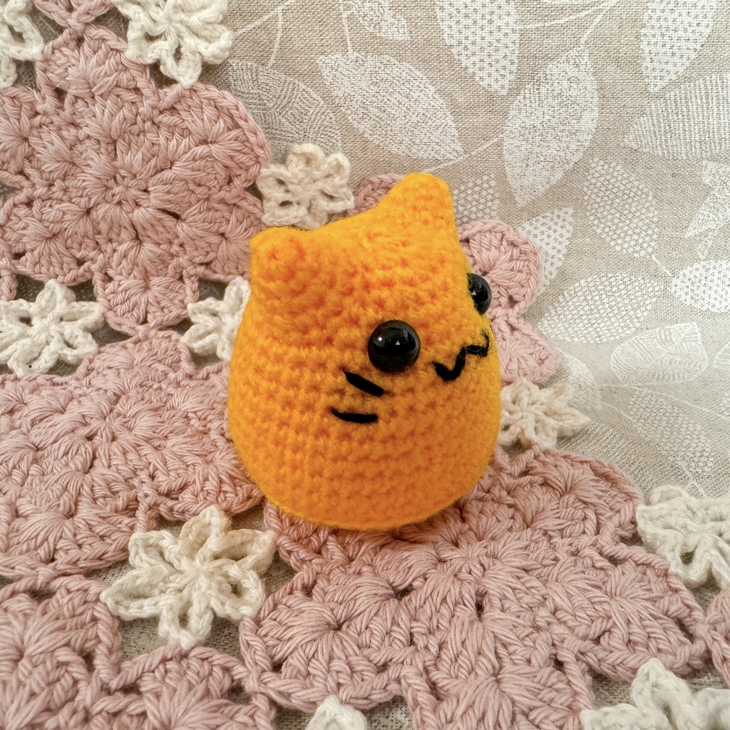 にゃんぷっぷーのあみぐるみ (試作2)