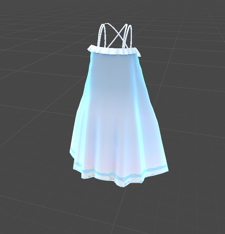 【あまなつちゃん専用】キャミソールワンピース【Unity2019対応】