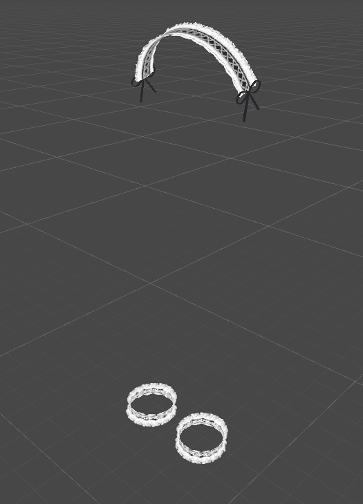 【こまどアバター専用】メイド服【Unity2019対応】