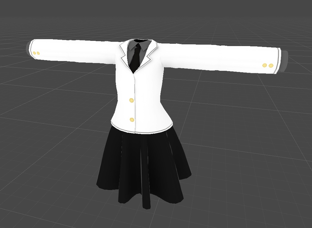 【あまなつちゃん専用】学生服【Unity2019対応】