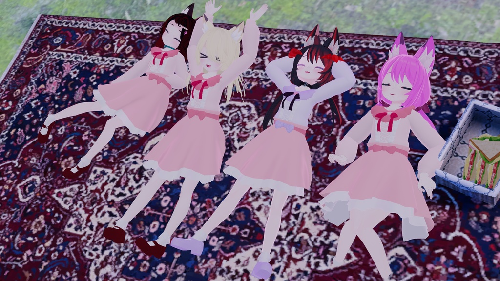 【こまどアバター専用】スプリングカットソー【Unity2019対応】