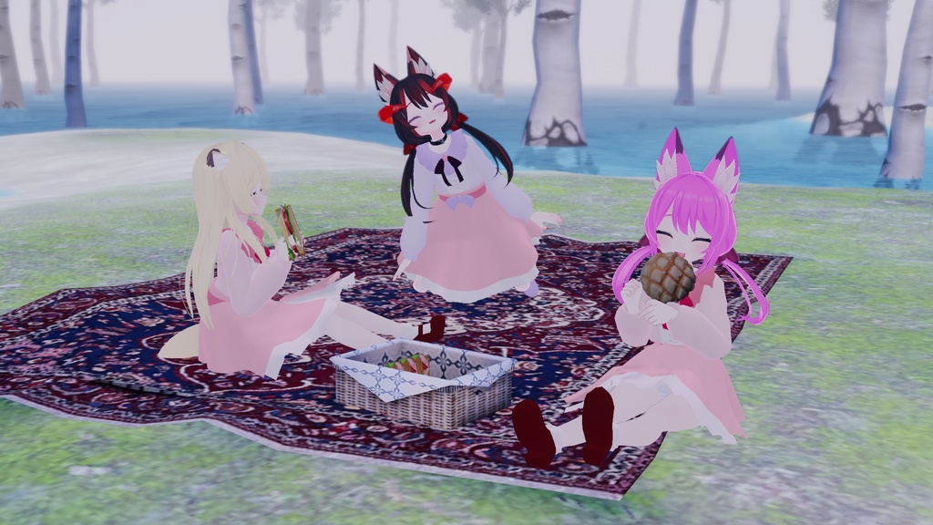 【こまどアバター専用】スプリングカットソー【Unity2019対応】