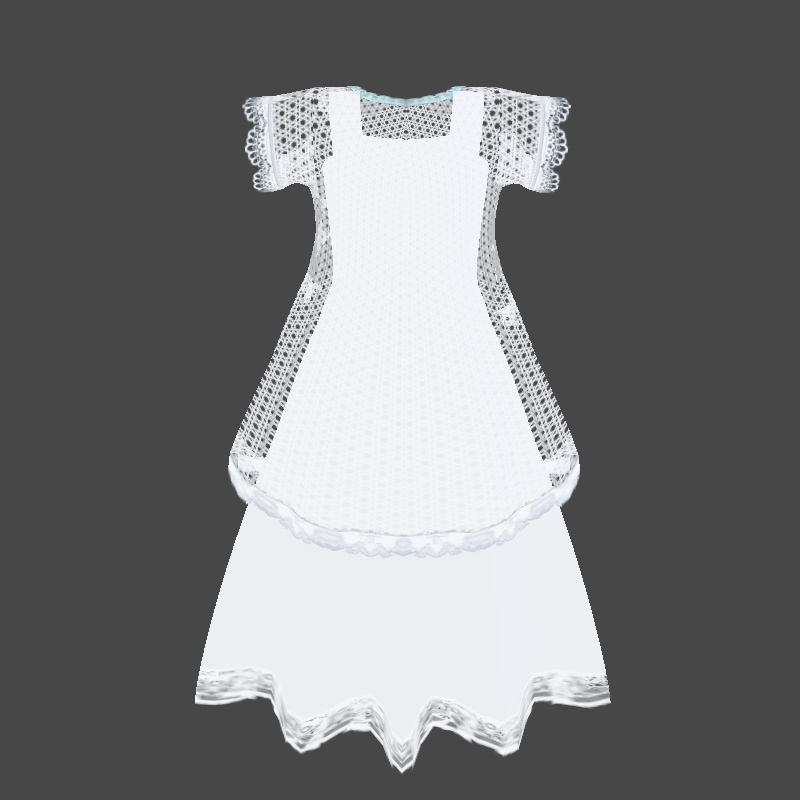 【こまどアバター専用】サマーレースカーデ【Unity2019対応】