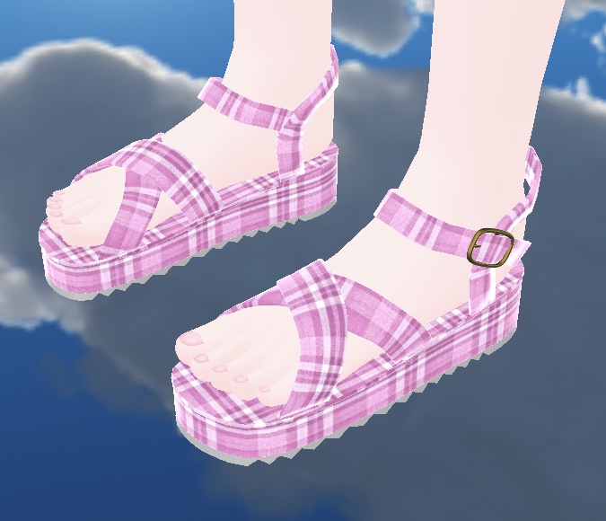 【こまどアバター専用】サマーレースカーデ【Unity2019対応】