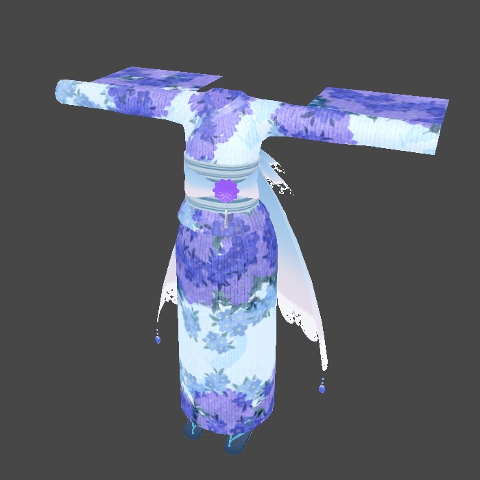 【こまどアバター専用】浴衣【Unity2019対応】