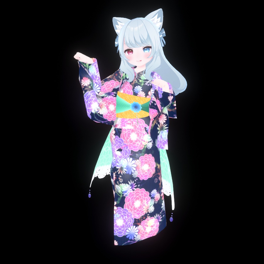 【こまどアバター専用】浴衣【Unity2019対応】