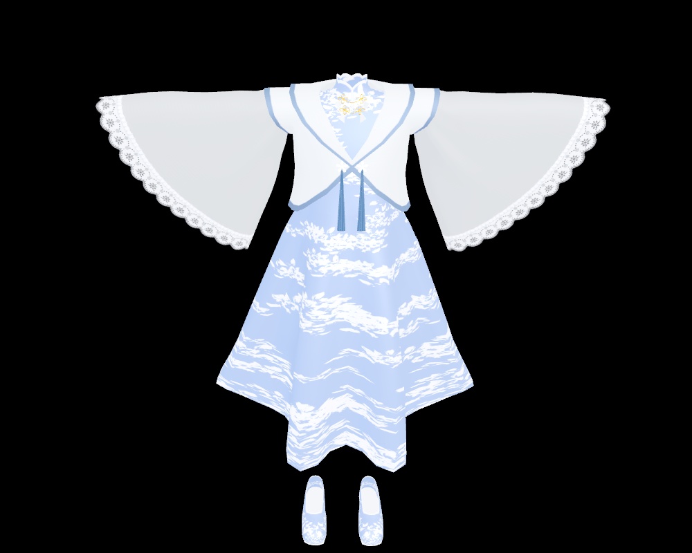 【こまどアバター専用】華服【Unity2019対応】