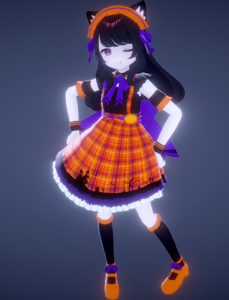 【こまどアバター専用】カフェ制服【Unity2019対応】