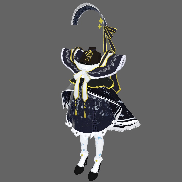 【こまどアバター専用】ステラ・マギ【Unity2019対応】