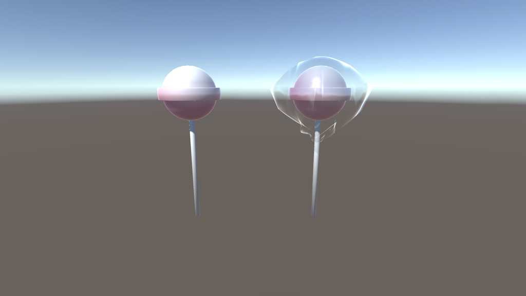 【無料あり】棒付きキャンディ3Dモデル