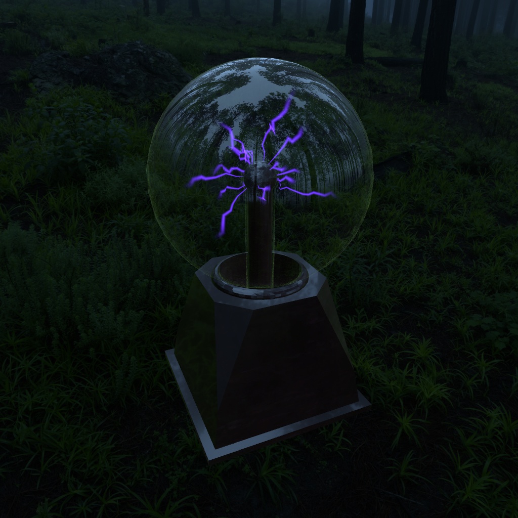 Tesla Ball Lamp [VRChat]
