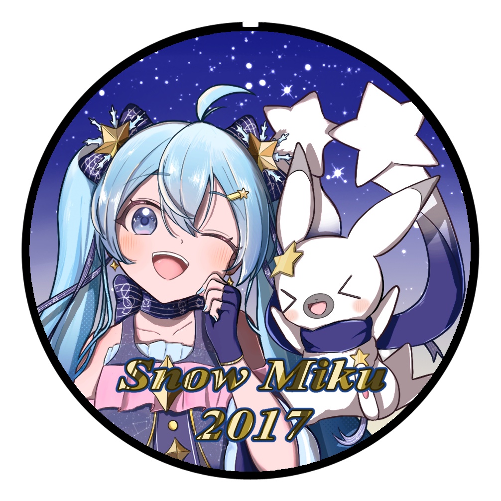 Snow Miku 2017 缶バッジ
