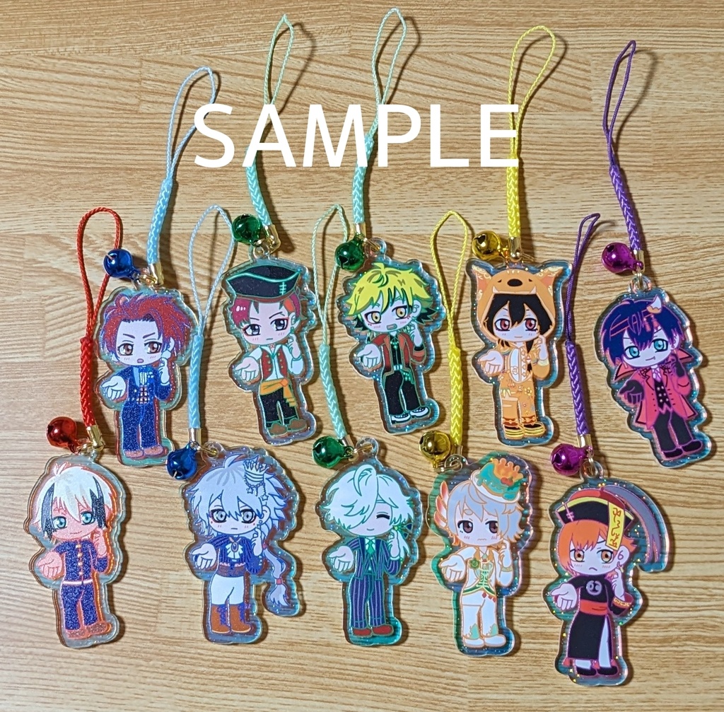 鈴付きストラップこよみアクキー