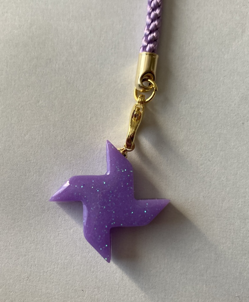 四年生カラー手裏剣ストラップ