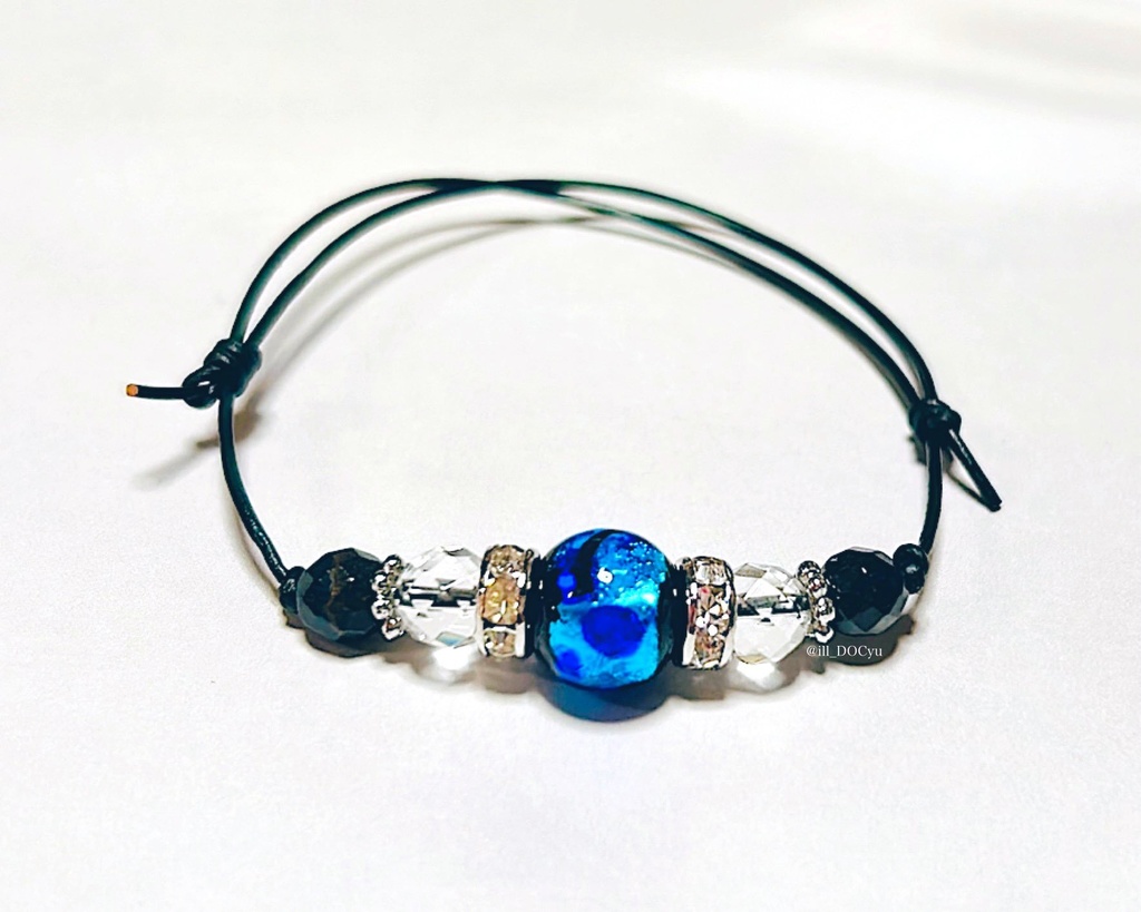 推しのお守り風ブレスレット