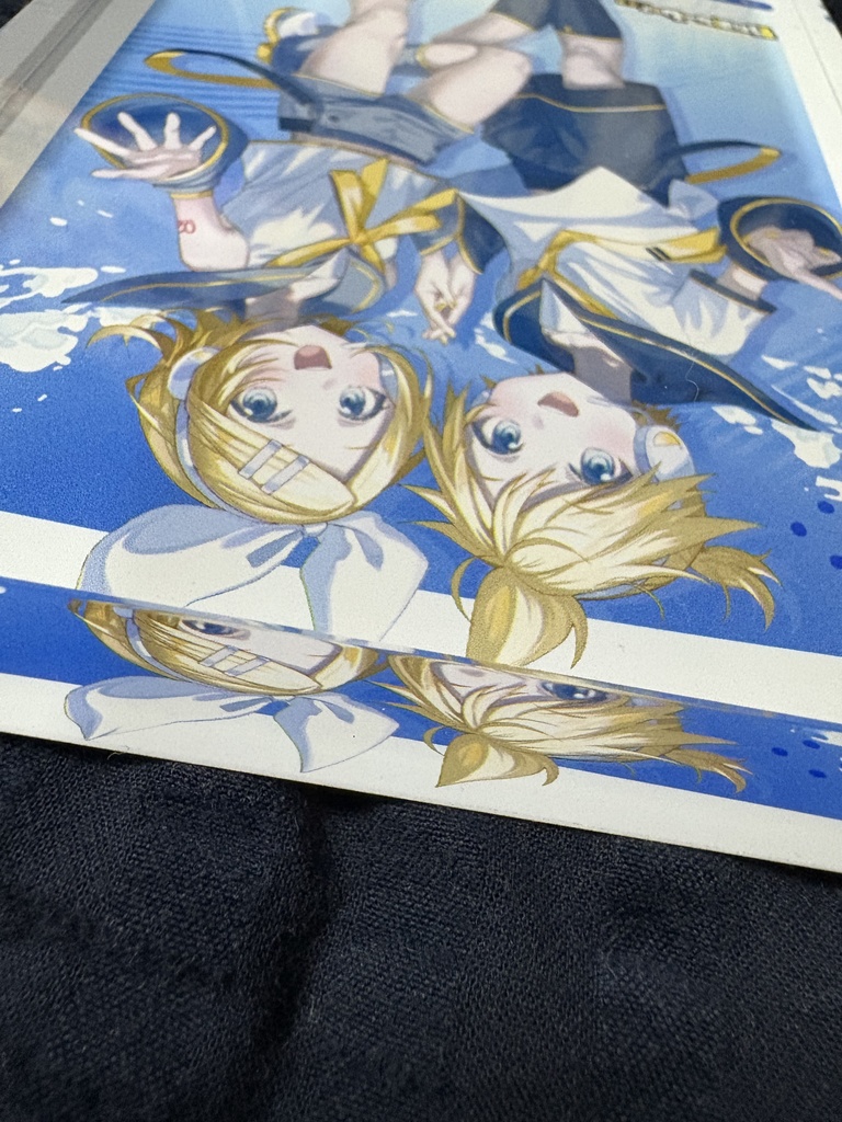 記念アクリルブロック