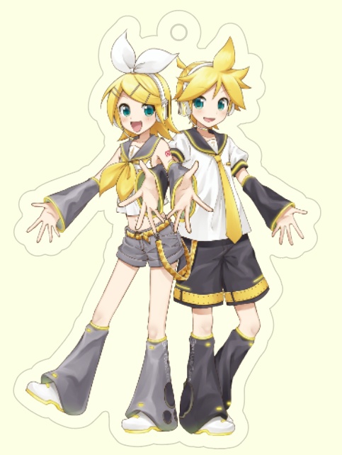 記念アクリルキーホルダー