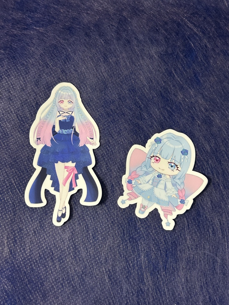 星恋睡夢ステッカー2種セット