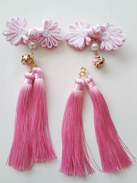 2wayエナメル チャイナバニーガール ゆめかわ※受注制作