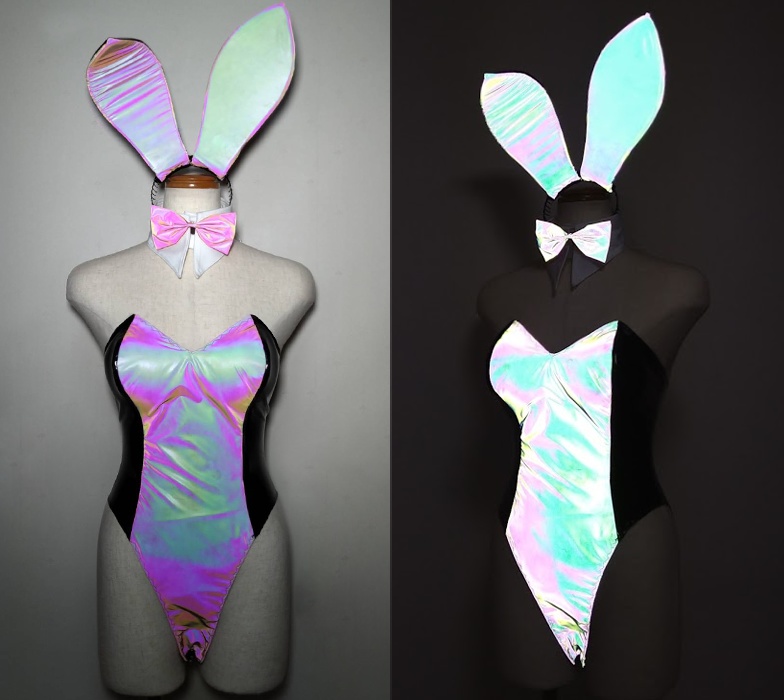 リフレクションバニー 赤黒