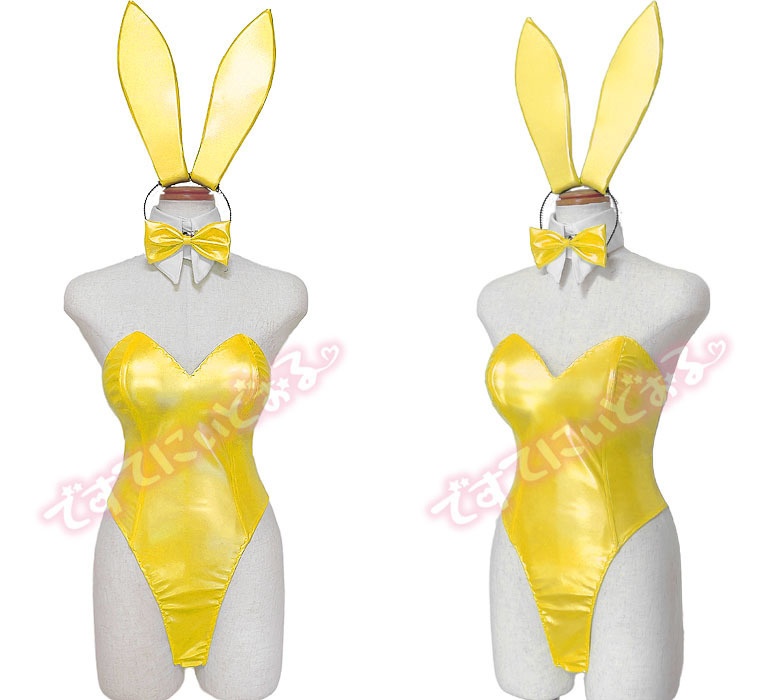 パールカラー エナメルバニーガール