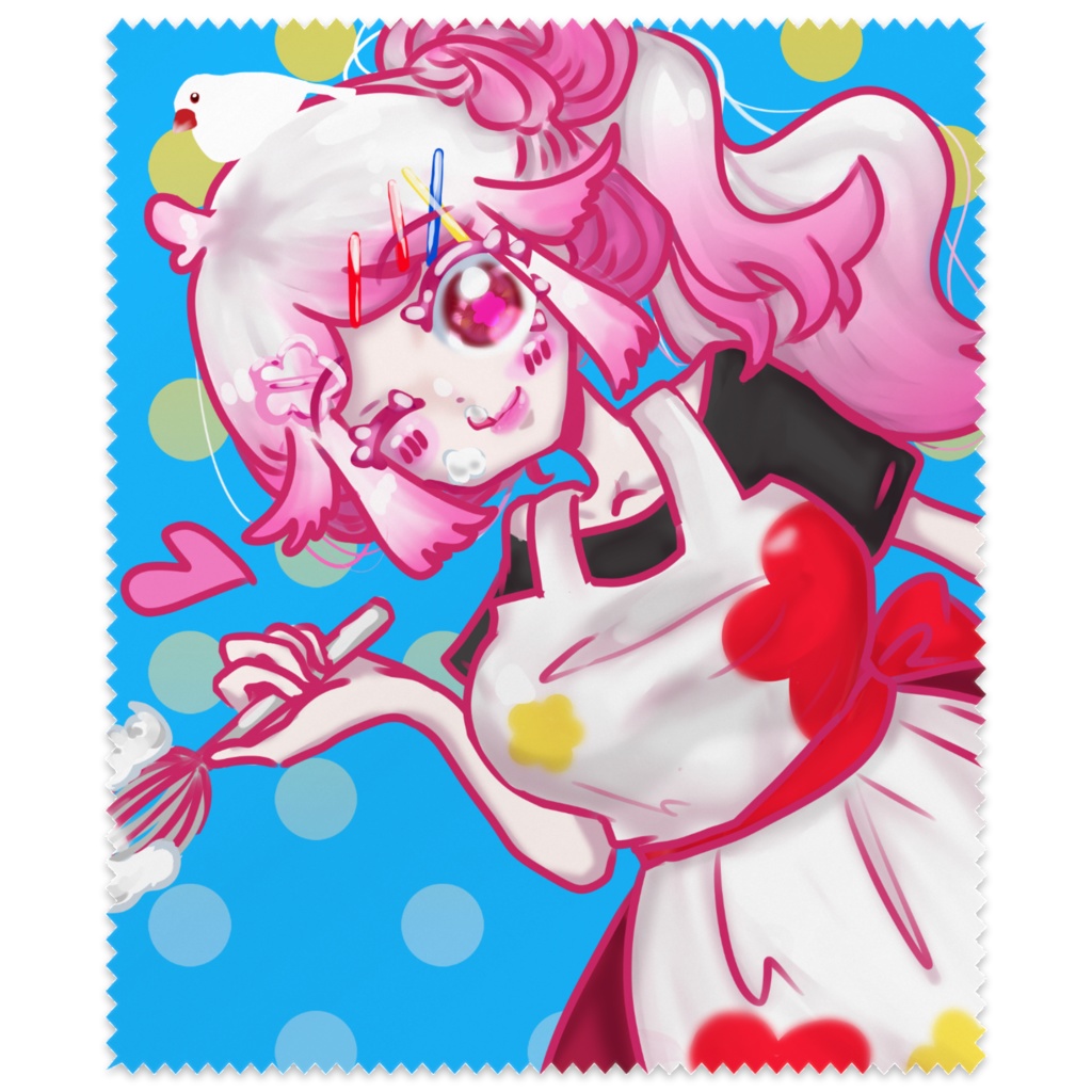 【メガネ拭き】お料理花ちゃん