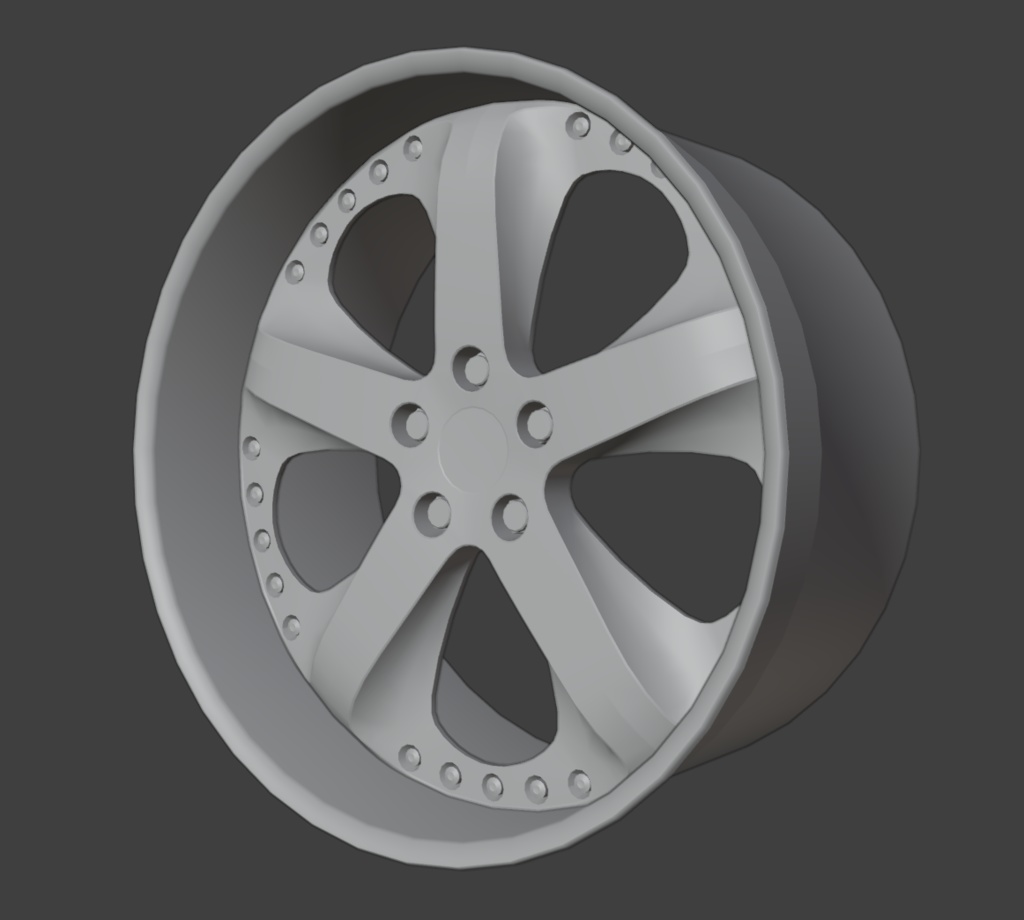 BALKEN　風ホイール　3dモデル