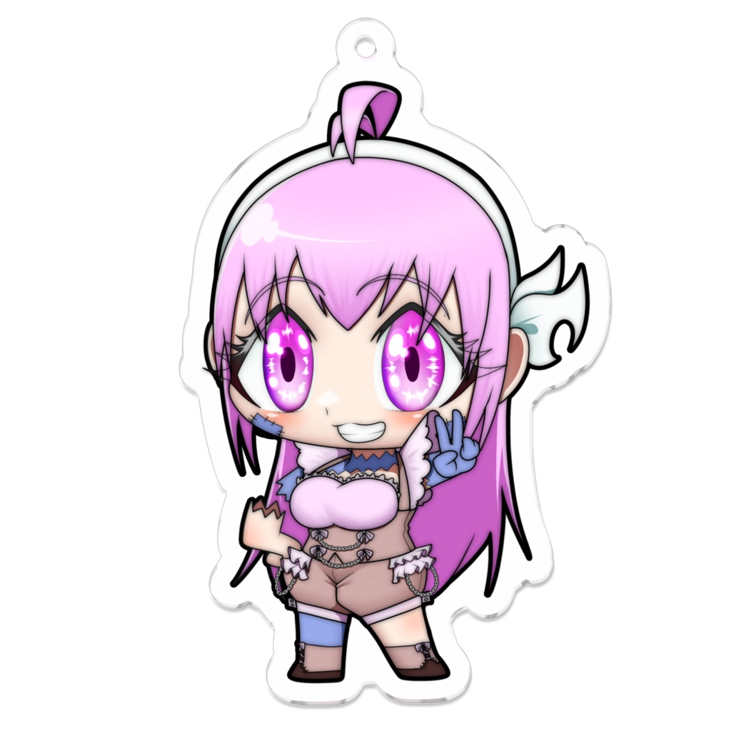 アクリルキーホルダー「飯田ゾン美」