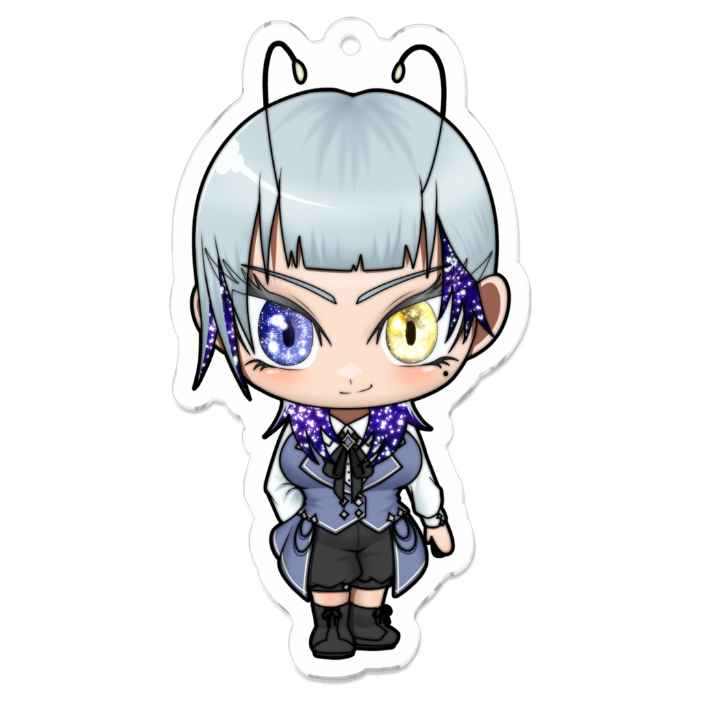 アクリルキーホルダー「銀河•ギャラクティカ•美散」