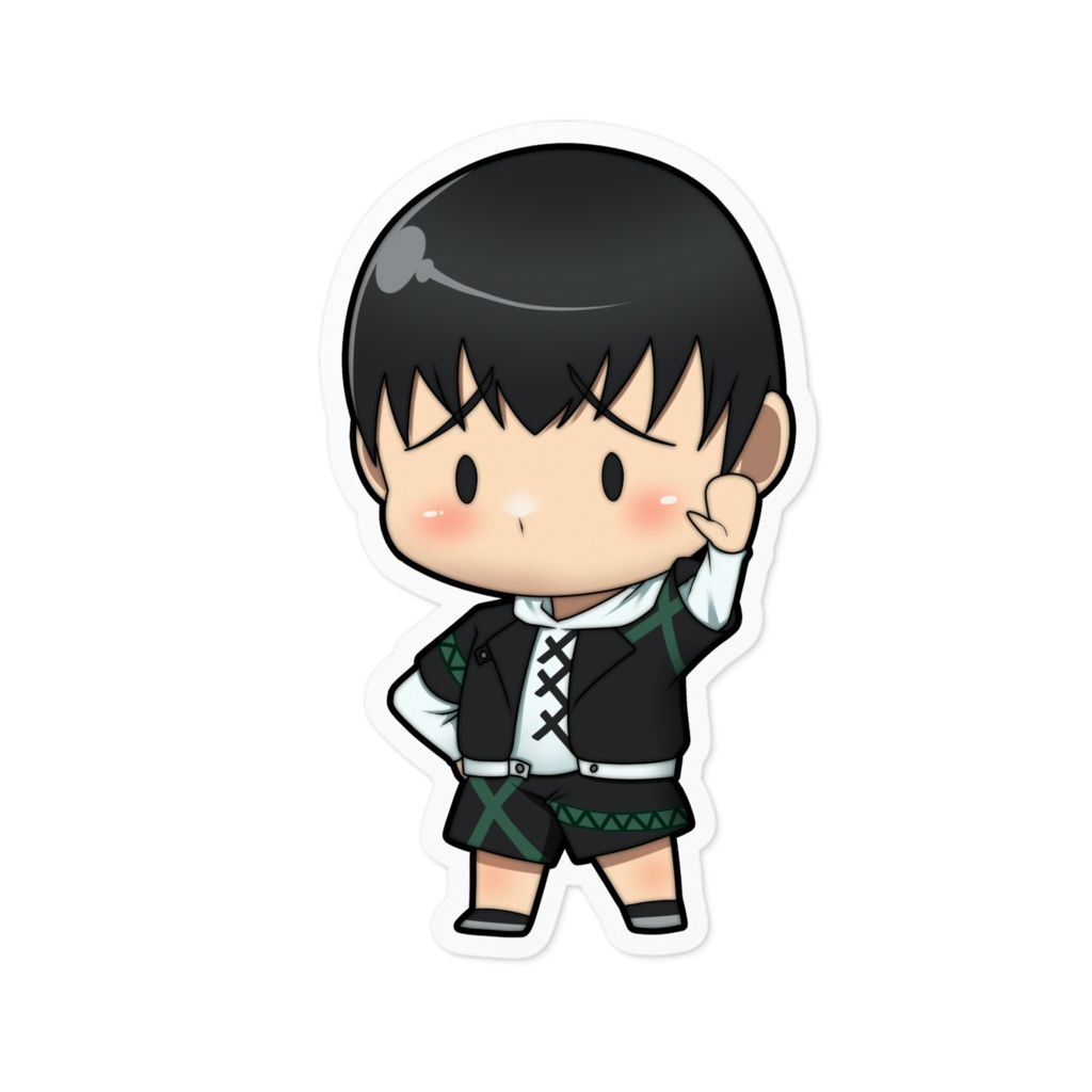 ステッカー「飯田優弥」