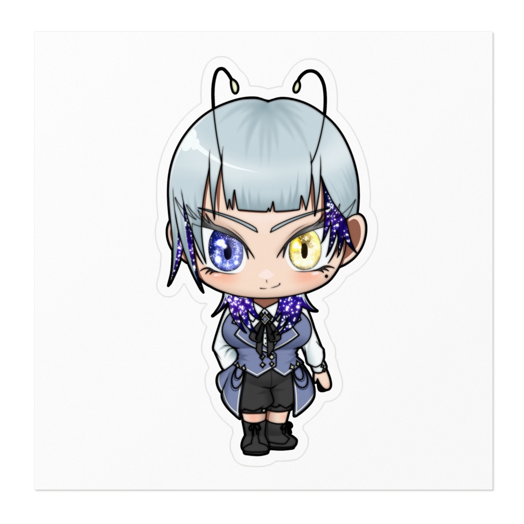 ステッカー「銀河•ギャラクティカ•美散」