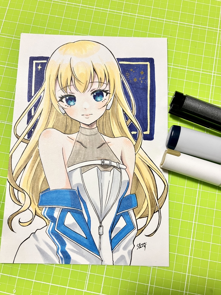 ポストカード原画　東海なな