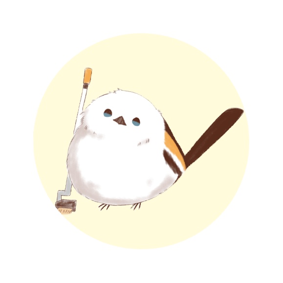 【単品】北のでんこエナガ缶バッジ