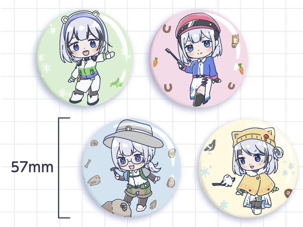 ヨンマルちゃん缶マグネット