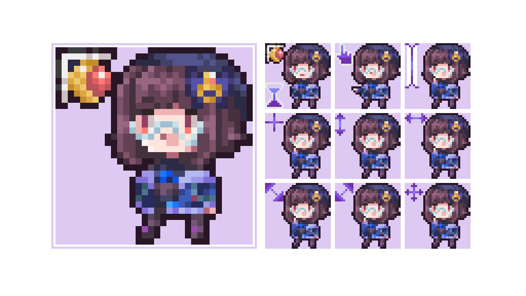 👾宇宙野ヤミ👾 公式マウスカーソル