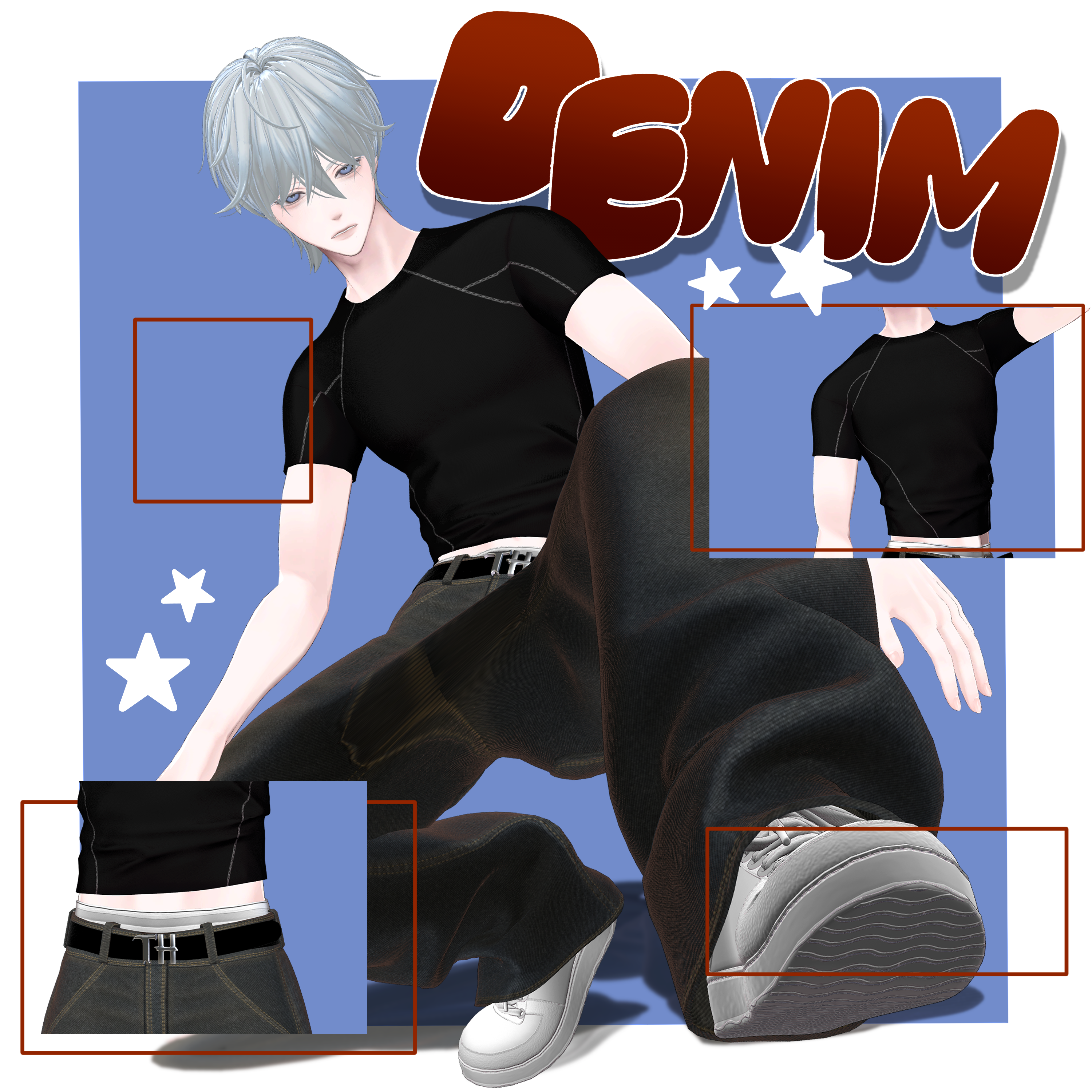 [5アバター対応です] DENIM