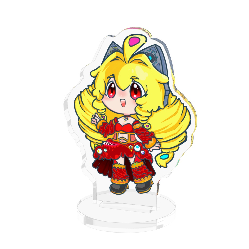 虹乃アルファ ミニアクリルフィギュア