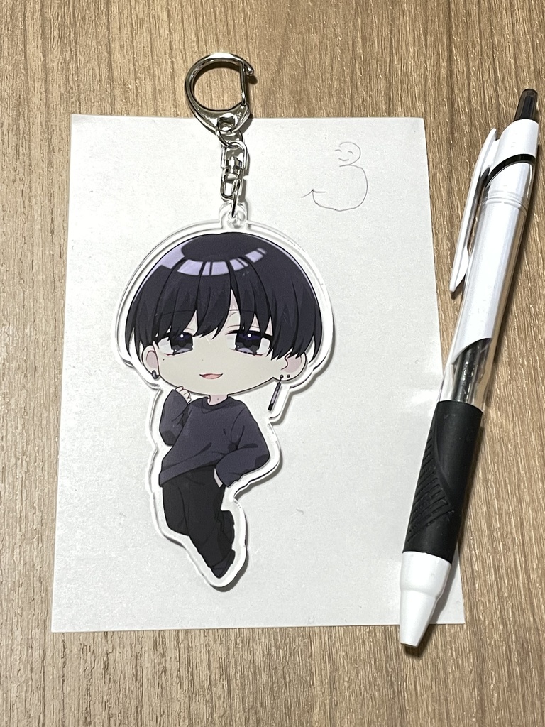 三上さんのアクキー