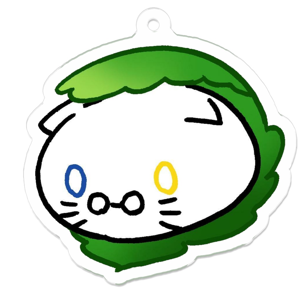 かしわたま。アクリルキーホルダー
