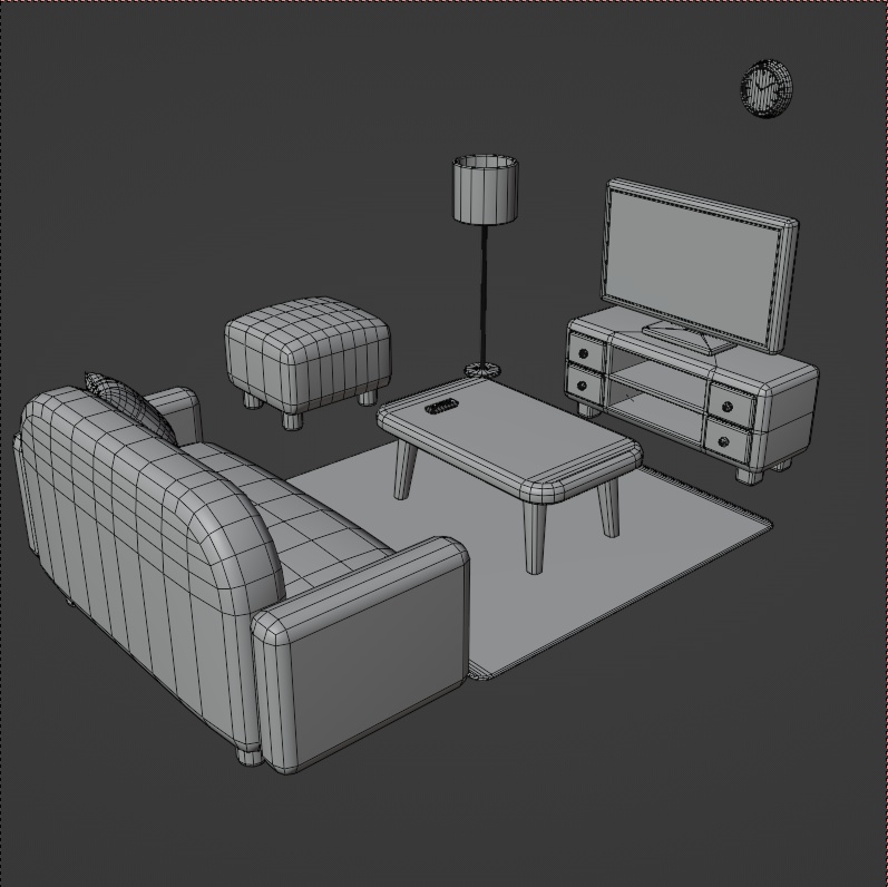 Cute Livingroom Set キュートリビングルームセット