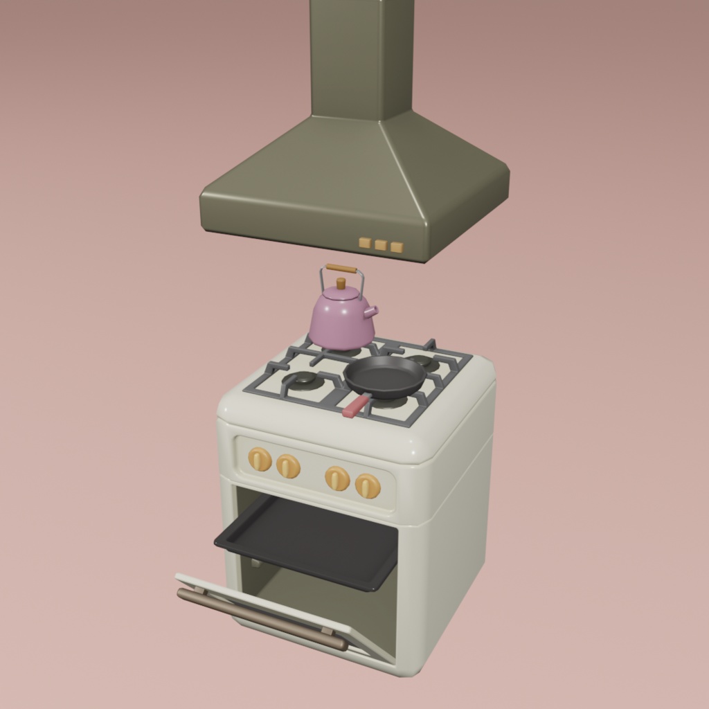 Cute Kitchen Set キュートキッチンセット