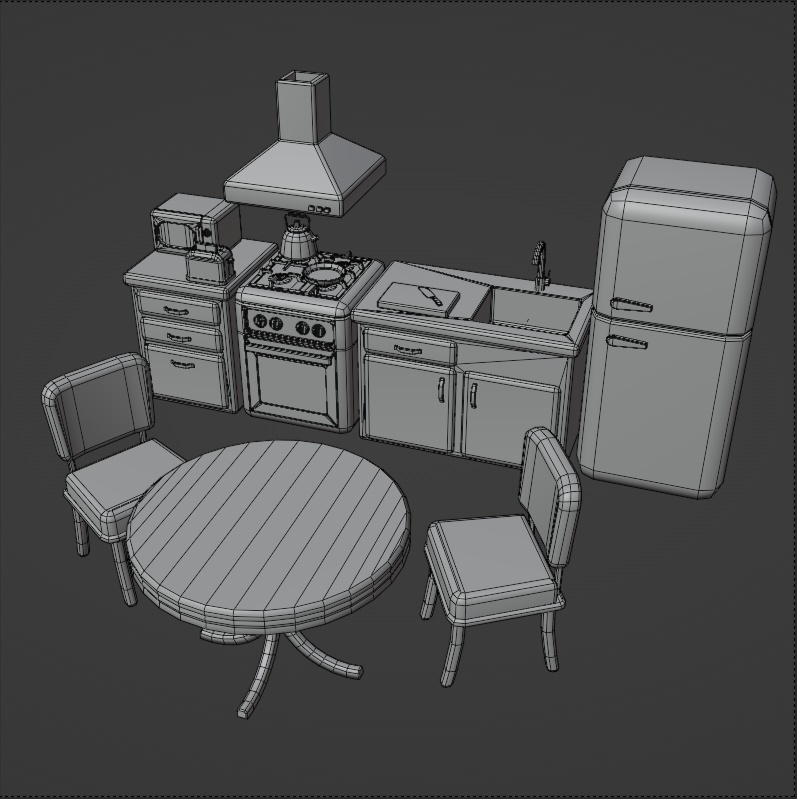 Cute Kitchen Set キュートキッチンセット