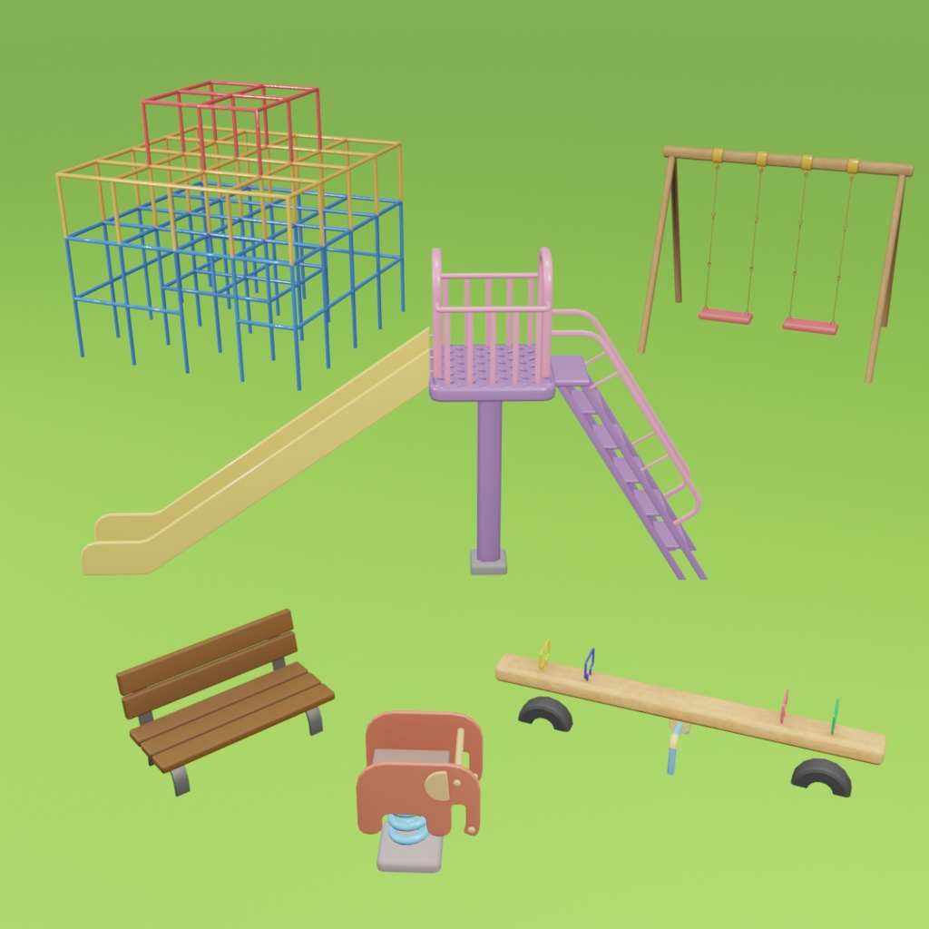 Cute Park Set　キュート公園セット
