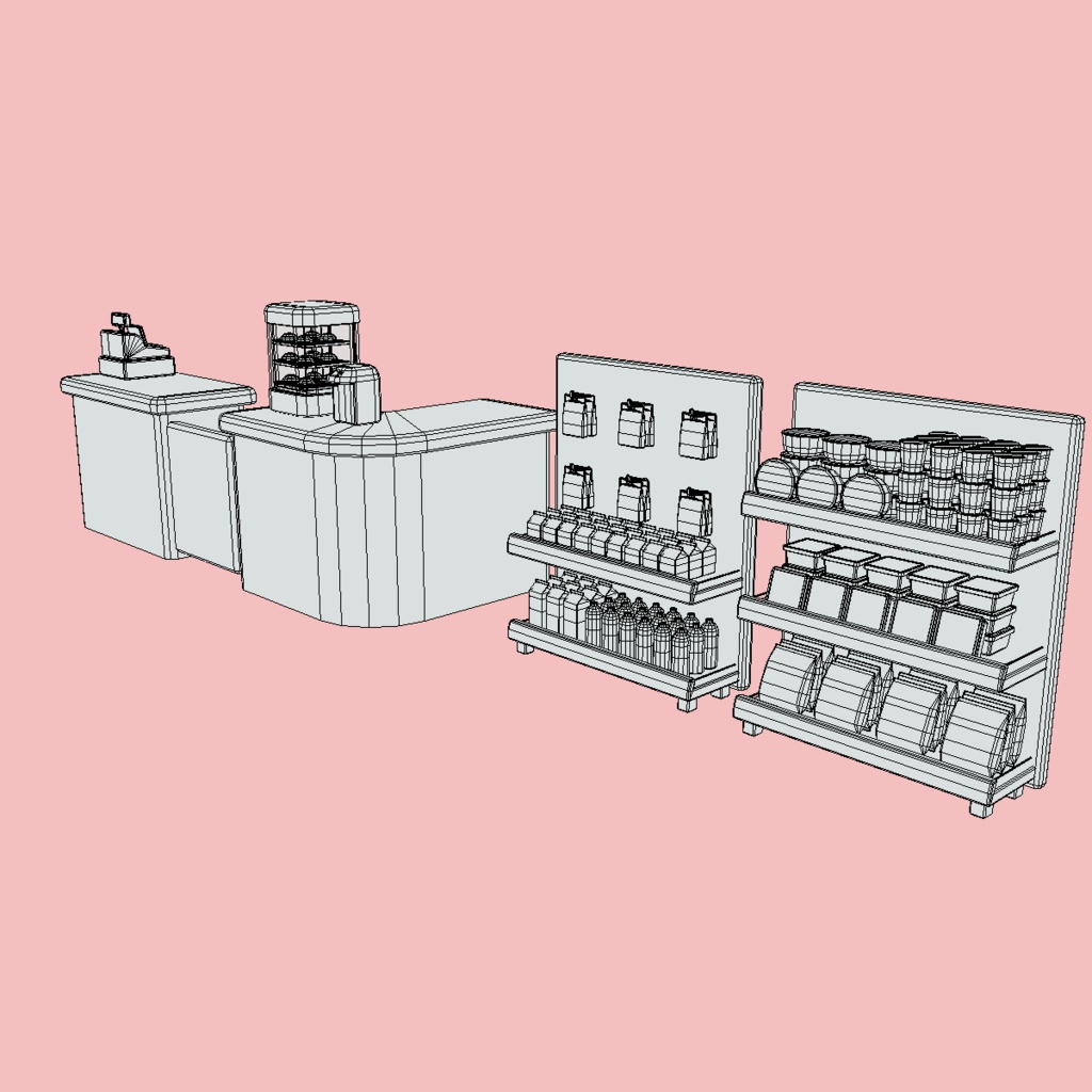 Cute Conveniencestore Set キュートコンビニエンスストアセット