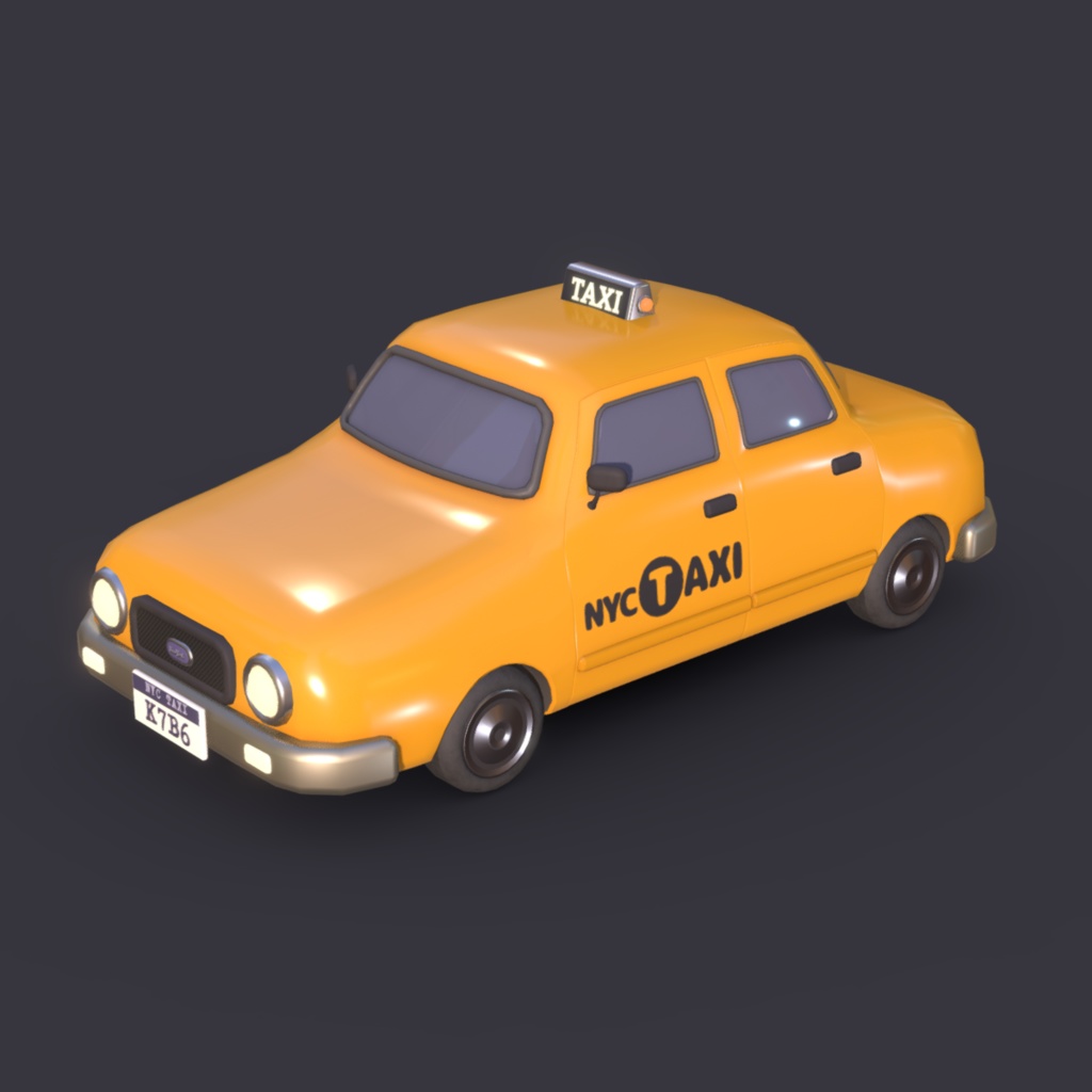 Cute NYC Taxi　キュートNYCタクシー