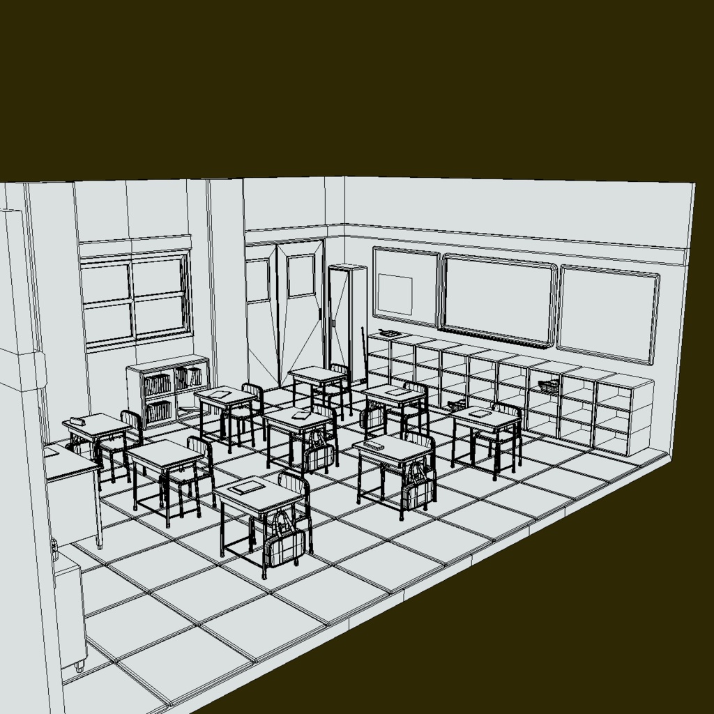 Cute Classroom Set キュート教室セット