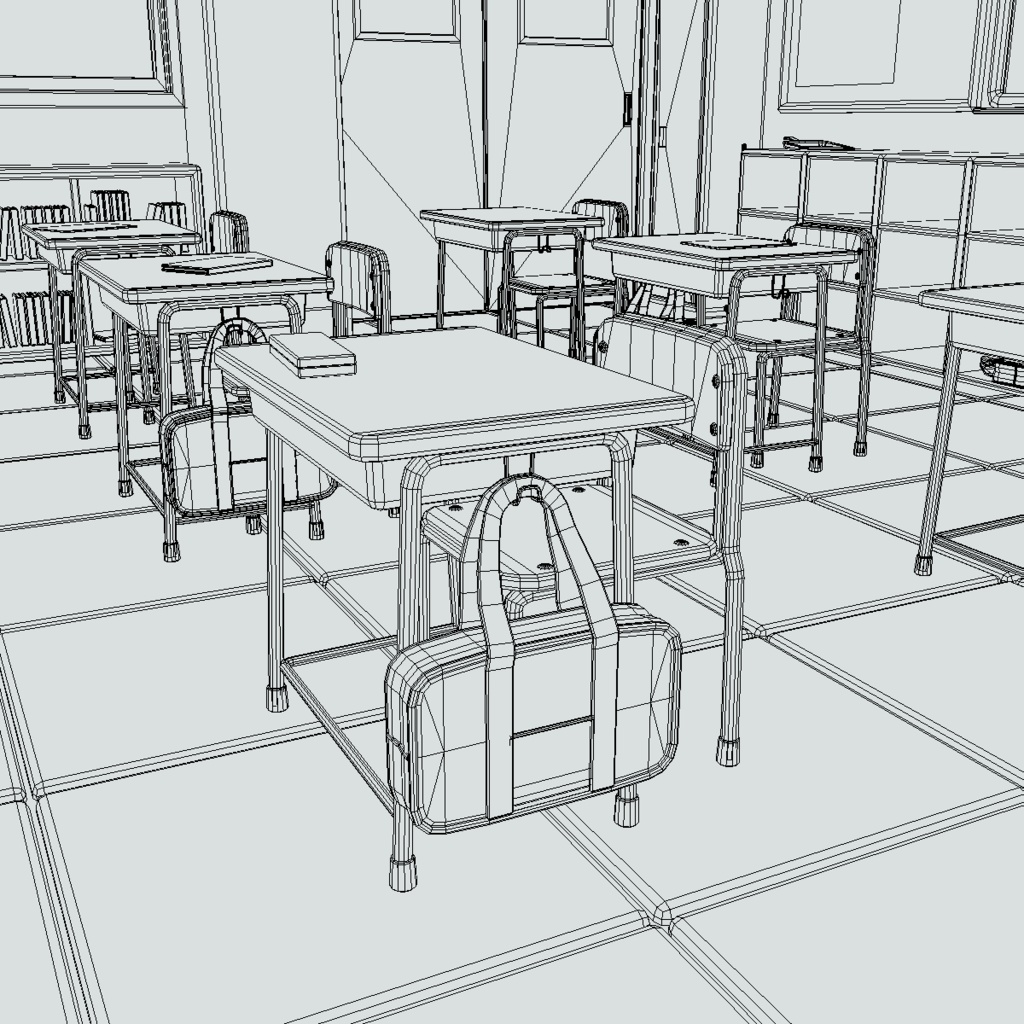 Cute Classroom Set キュート教室セット