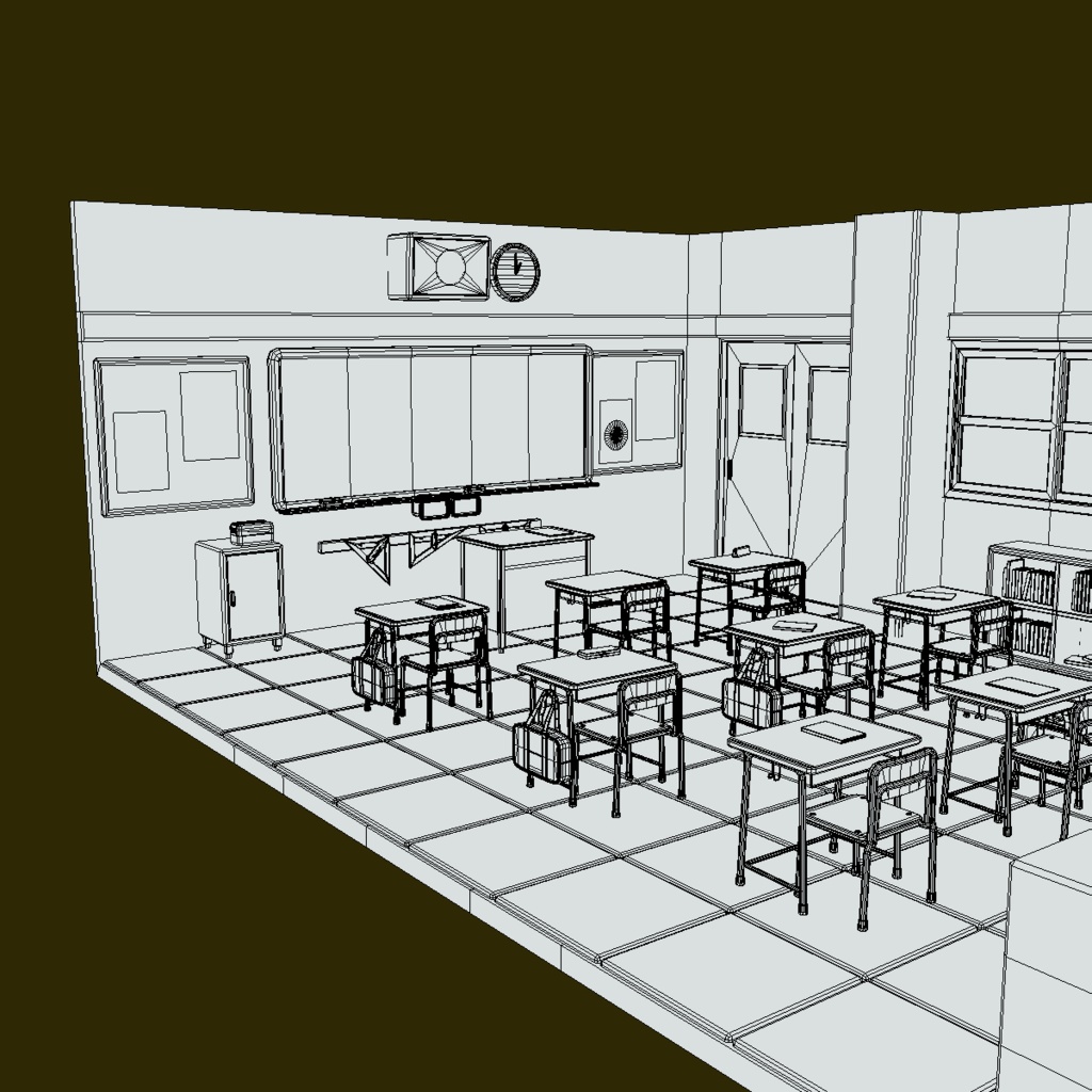 Cute Classroom Set キュート教室セット