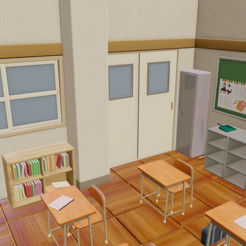 Cute Classroom Set キュート教室セット